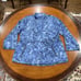 NEW Soft Surroundings Women’s Sea Mist Anorak Jacket Navy 1X Full-Zip