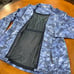 NEW Soft Surroundings Women’s Sea Mist Anorak Jacket Navy 1X Full-Zip