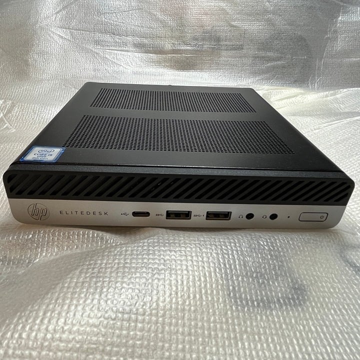 HP EliteDesk 800 G5 Mini PC, intel Core i5-9500 3.0 GHz, 8G RAM, 256G SSD WiFi
