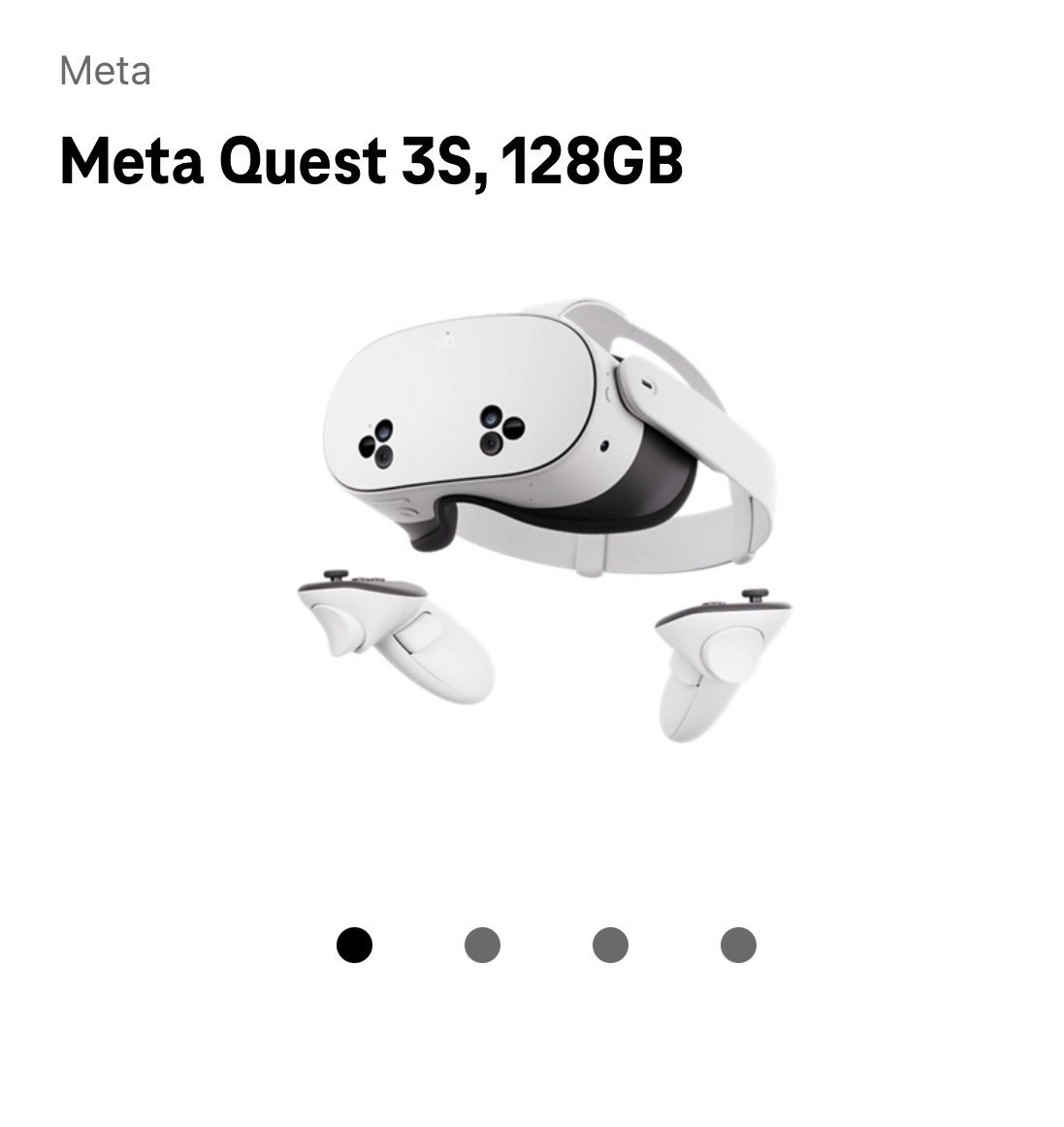 Meta Quest 3s 128gb