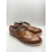 Vince Camuto Brogue Oxford Mens Size 10 Brown Leather Shoes