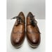 Vince Camuto Brogue Oxford Mens Size 10 Brown Leather Shoes