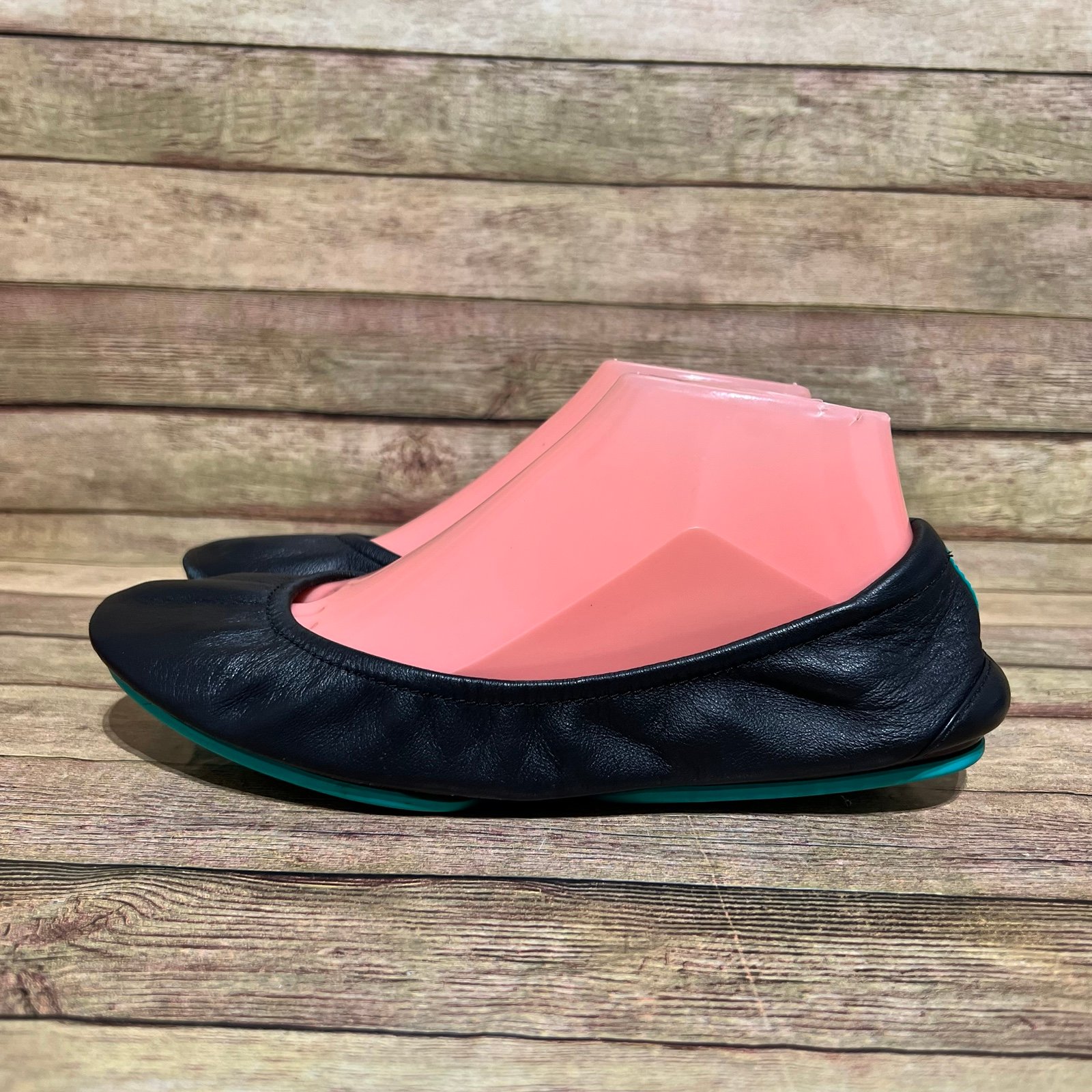 Tieks Matte Black Flats