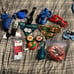 Huge Dog Accessory Lot Size Small with Toys and collars