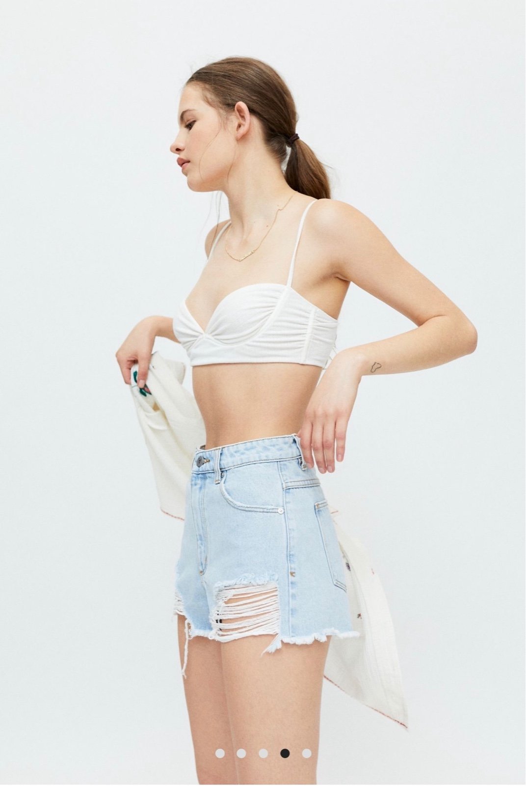 Abrand A Hight-Waisted Relaxed Shorts