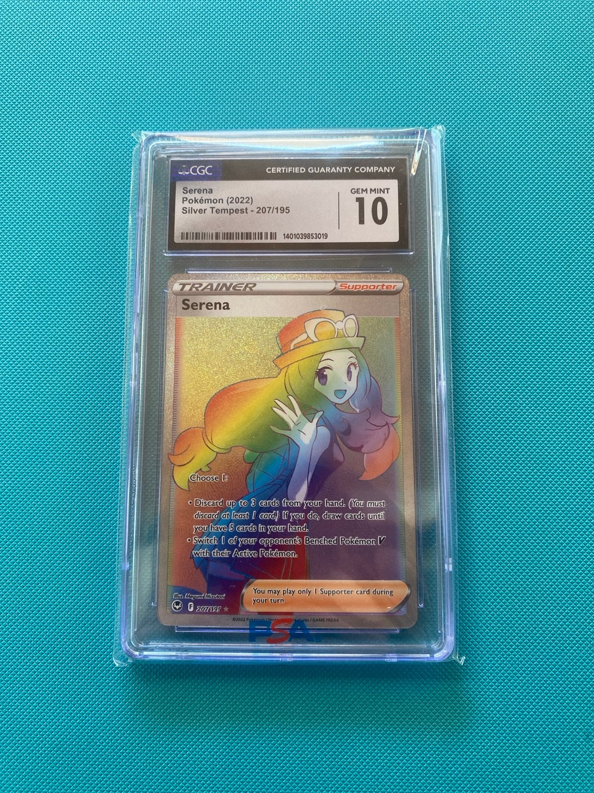 Serena 207/195 CGC gem mint 10 Pokemon