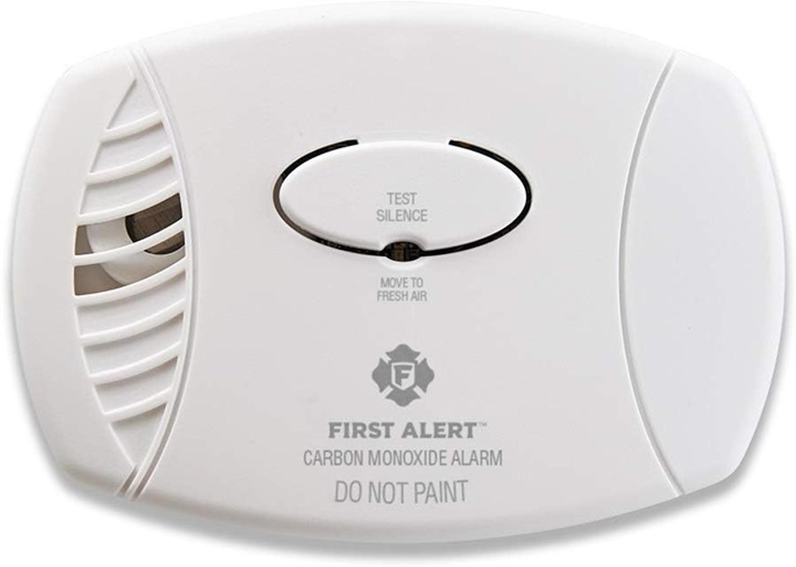 First Alert CO Detector Plug-In with Battery Backup, CO605, White, 1-Pack