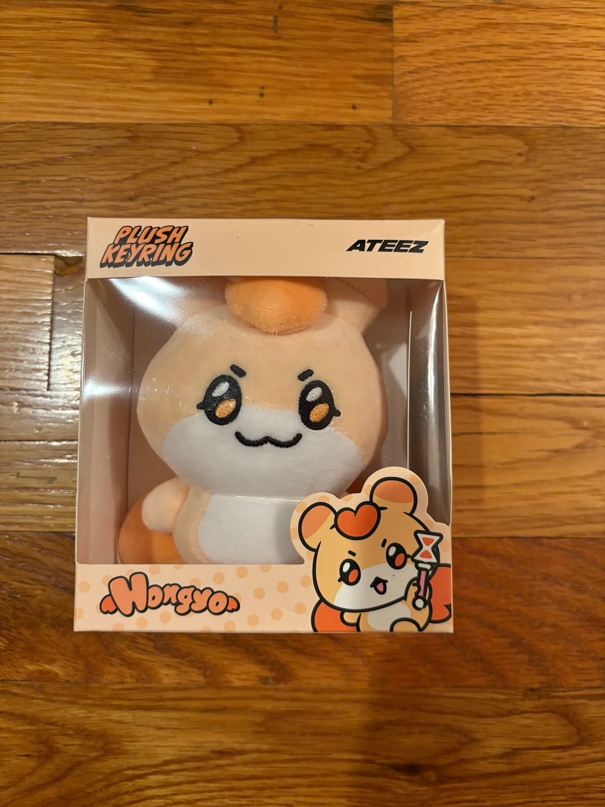 Hongjoong Mighteez Plush Keyring with Photocard