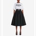 Women's McQueen Graffiti T-shirt in White/black