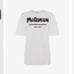 Women's McQueen Graffiti T-shirt in White/black