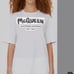 Women's McQueen Graffiti T-shirt in White/black
