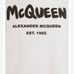 Women's McQueen Graffiti T-shirt in White/black