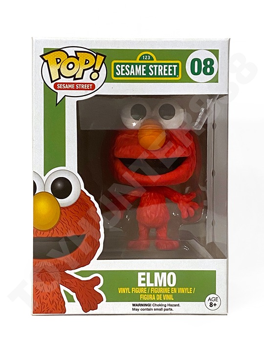 Funko Pop! Sesame Street #8 ELMO Vaulted/ Retired NIB RARE HTF