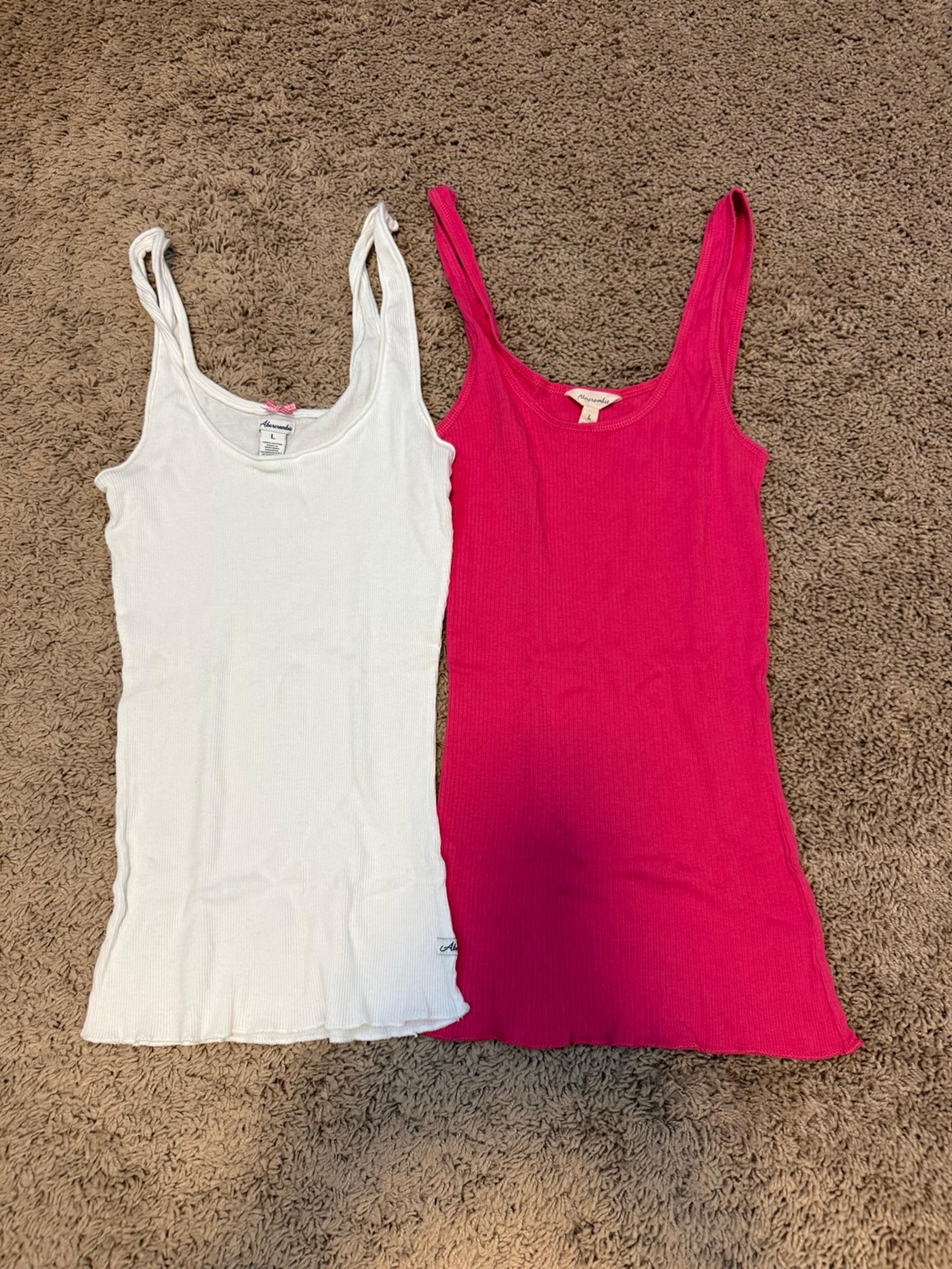 Y2K Abercrombie and Fitch tank tops