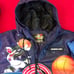Members Only Tune Squad Space Jam Hooded Pockets Windbreaker Jacket Size M, EUC
