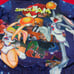 Members Only Tune Squad Space Jam Hooded Pockets Windbreaker Jacket Size M, EUC