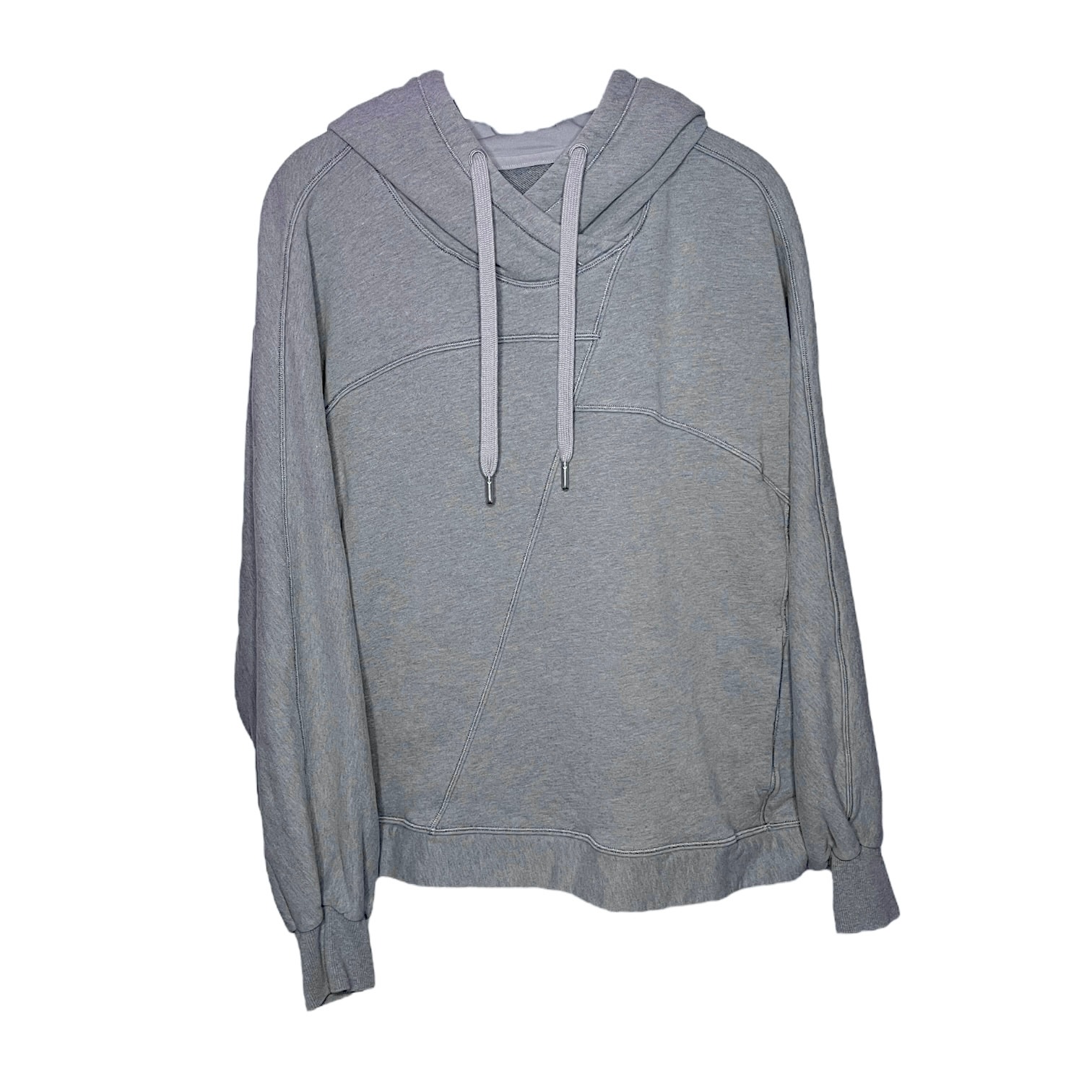 Lululemon Broken Beats Hoodie Heathered Glacier Grey Size M/L