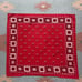Vintage fast color bandana tuside red selvedge workwear geometric cotton