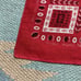 Vintage fast color bandana tuside red selvedge workwear geometric cotton
