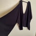 Lululemon Free To Coast Wrap Black One Size Cotton Polyester Silk Sweater Shawl