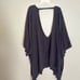 Lululemon Free To Coast Wrap Black One Size Cotton Polyester Silk Sweater Shawl