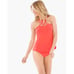 Miracle by Magicsuit NWT Orange Morgan Tankini Top Size 14