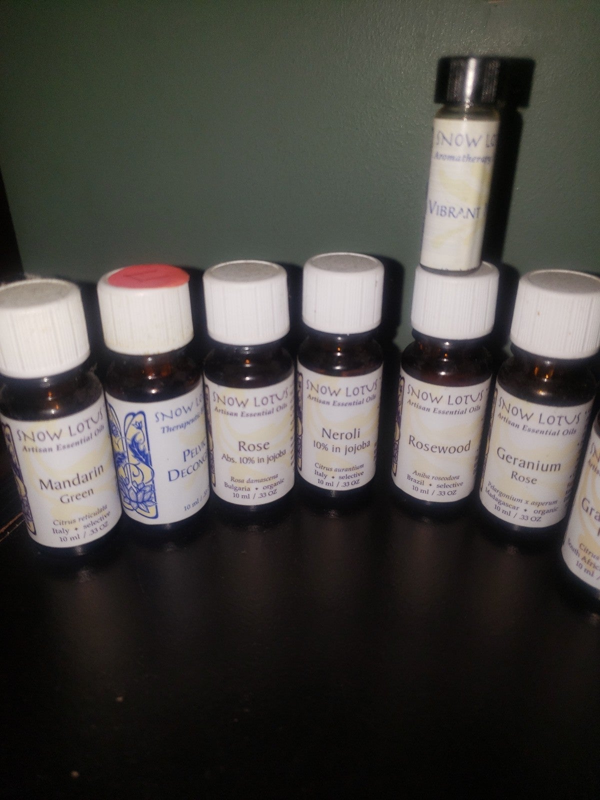 Organic Snow Lotus Essential Oils Bundle of 7 to 10