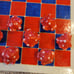 The Battle of the Mushrooms Glow-in-the-Dark Checkerboard – Handmade & Unique