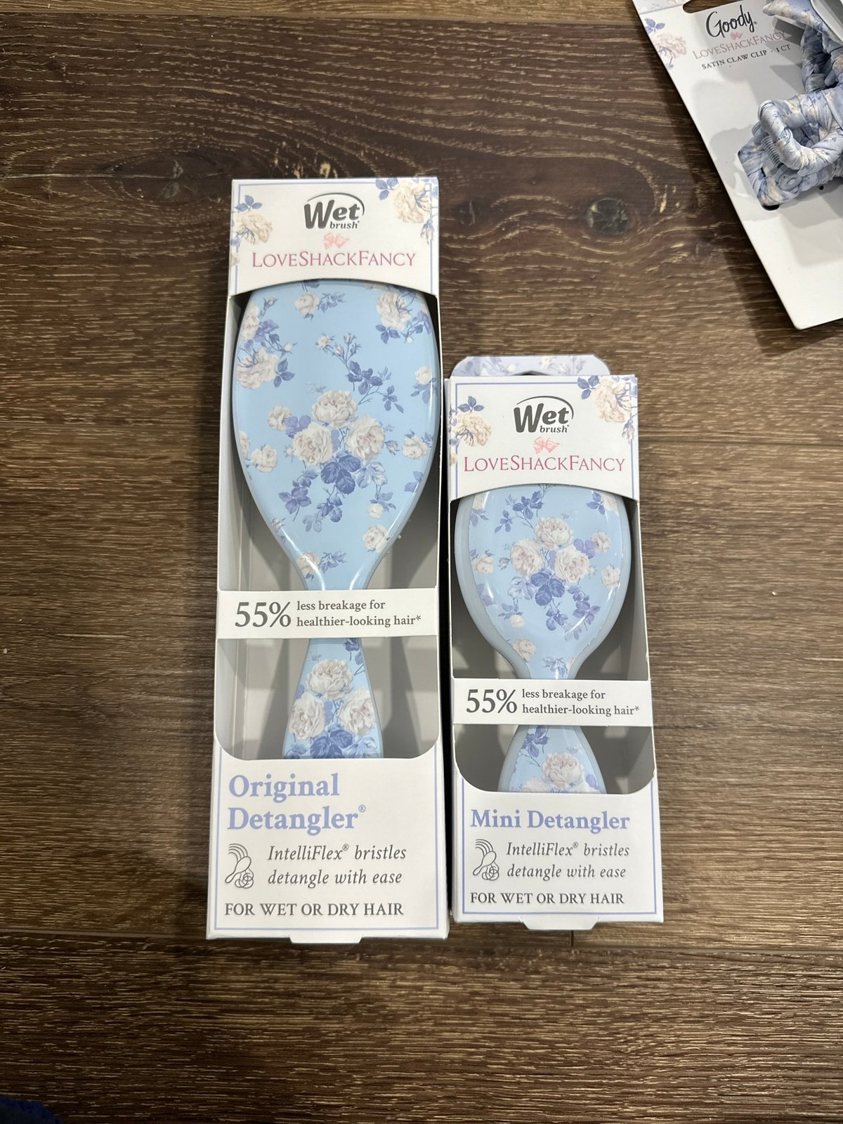 LoveShackFancy wet brush mini and original set