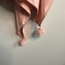 JANICE Soft Pom Pom Shawl wrap in pink one size New with tag