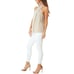 GENERATION LOVE Wisteria halter top cross front blouse in taupe Size XS NEW