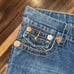 True Religion Men's Straight BILLY Super T Wide Jeans 35x33