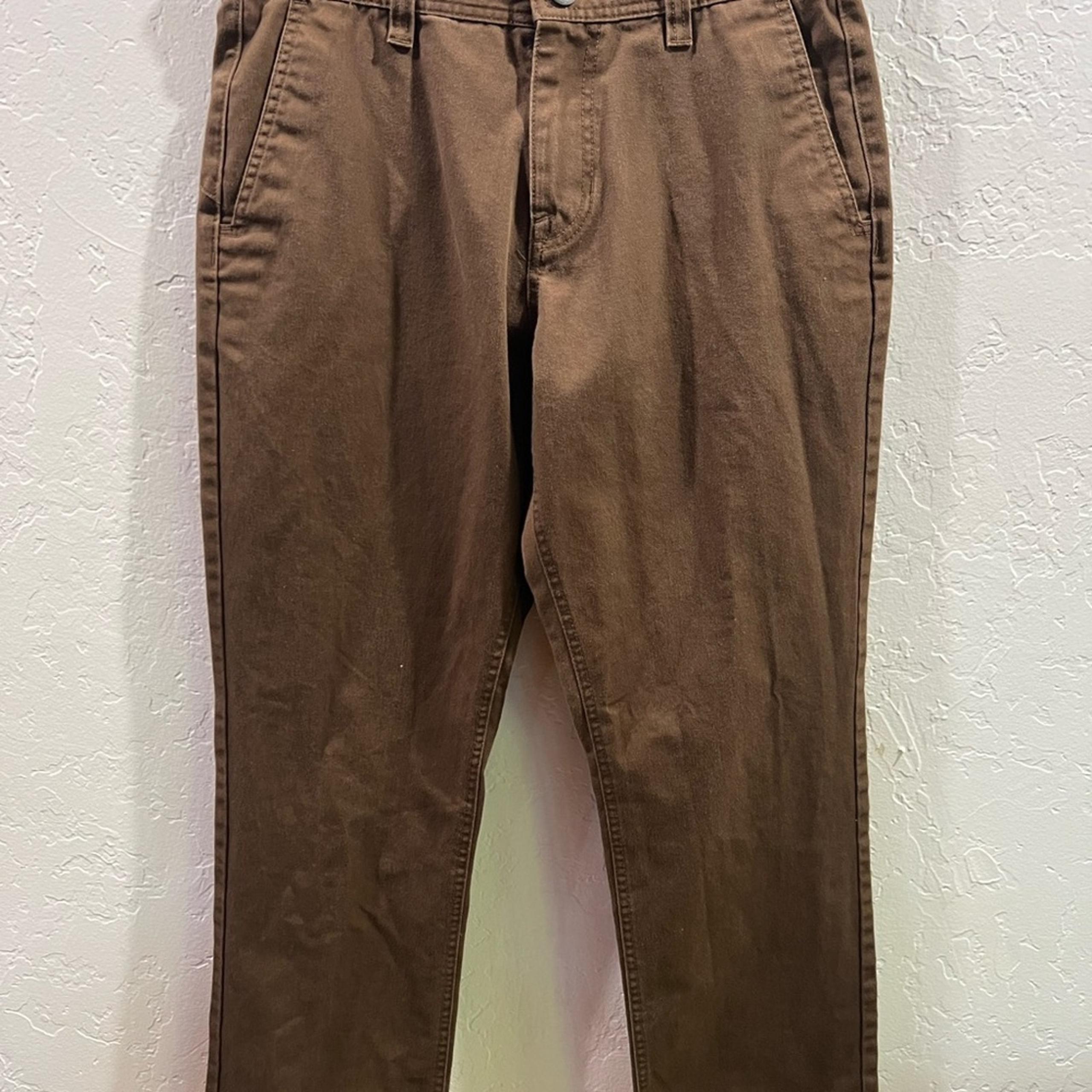 Volcom Brown Chinos Classic Fit- Size 30