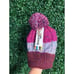 Smartwool Womens Isto Retro Beanie Hat One Size Chunky Knit Stripe Merino Wool N