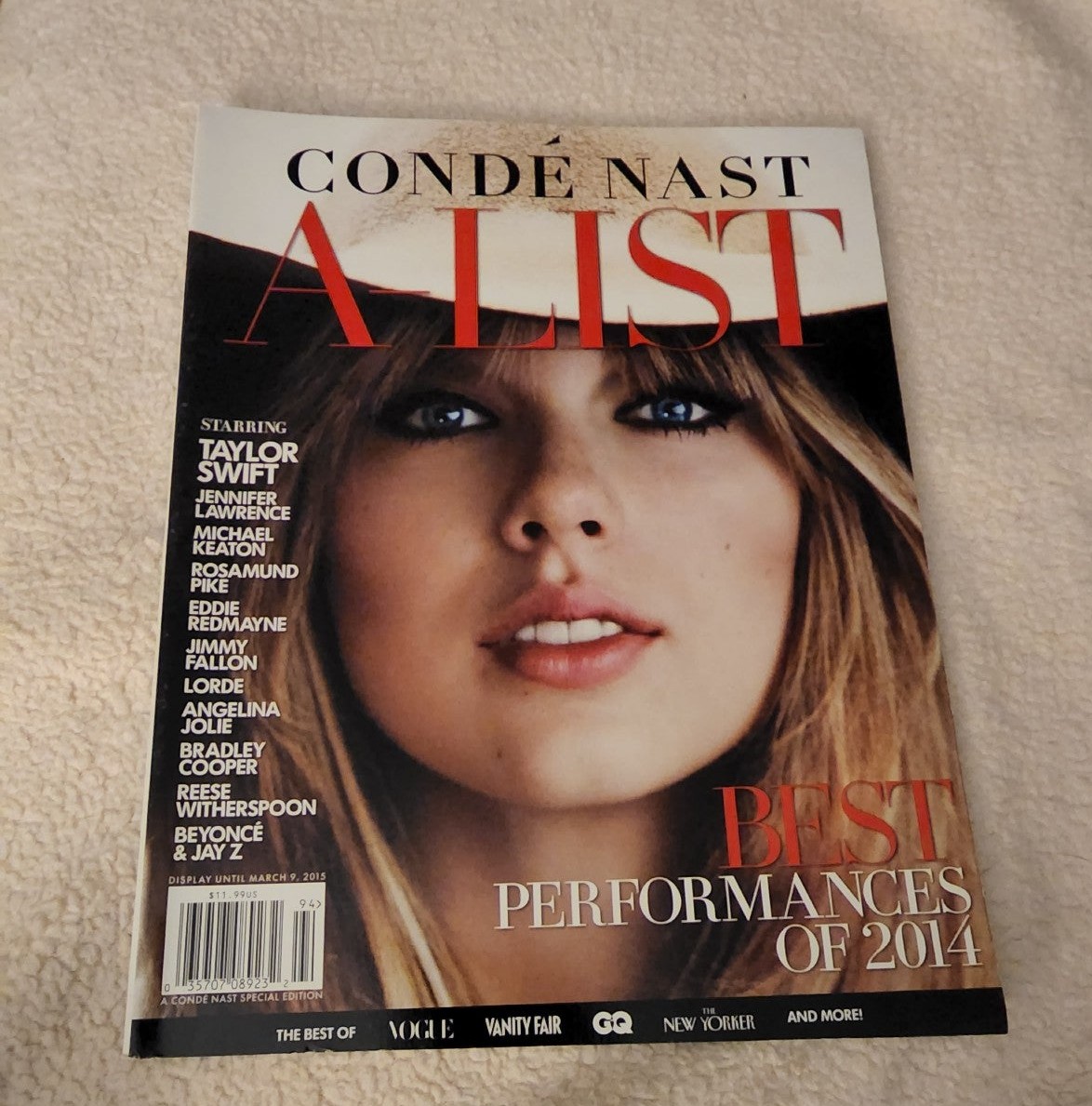 Taylor Swift Conde Nast A List Magazine