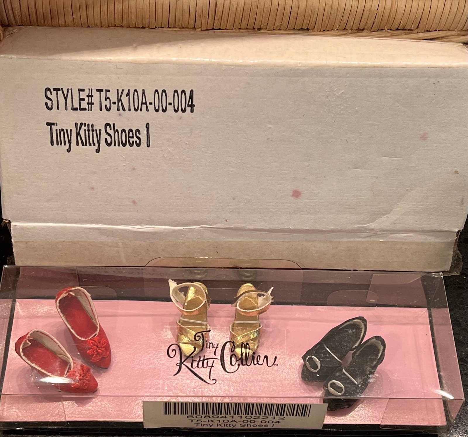NEW in box Tonner Tiny Kitty 10” doll heels sandals 3 pair Shoes