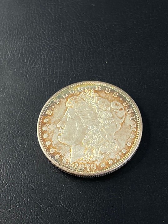 1879 Morgan Silver Dollar - 90% Silver toned