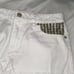 Michael Kors White Denim Gold Studded Cutoff Shorts Sz 4