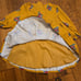 Petit Peony Peach Project Girls New Holiday Dress Yellow Floral- 5Y