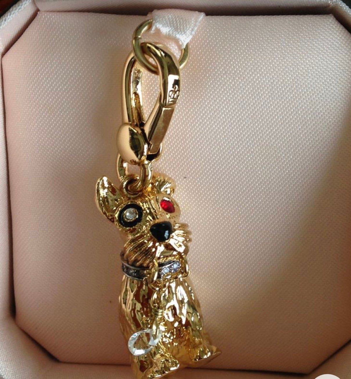 New juicy couture charm C-Doggy charm