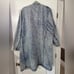 Vintage Original Venezia Sportswear 100% Cotton Long Denim Jacket Coat 22/24