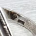 Sterling Silver Natural Amber Ring Size