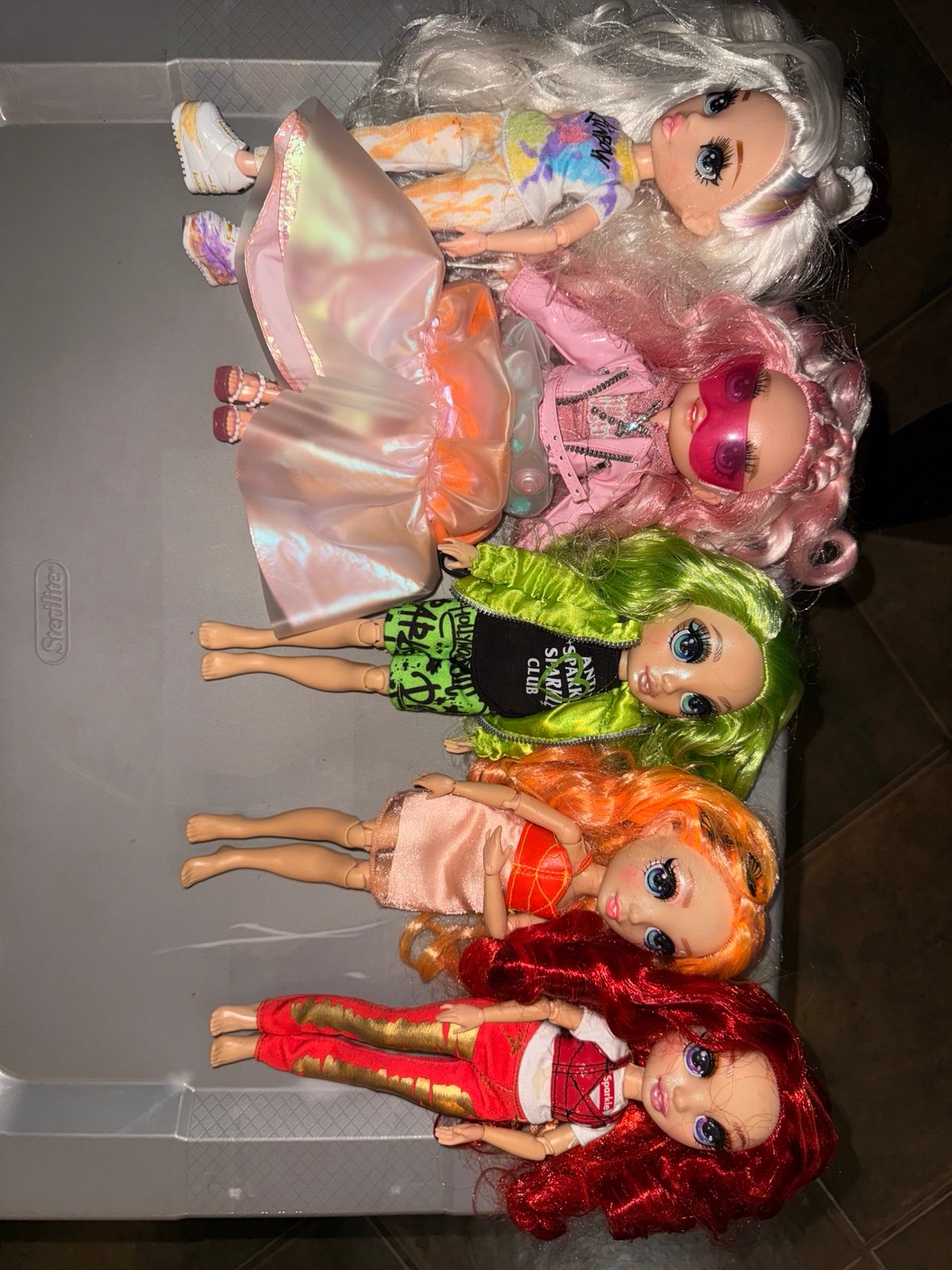 Rainbow high dolls lot