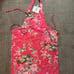 NEW April Cornell Fresh Flowers Printed Apron 100% cotton Super Cute!