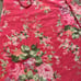 NEW April Cornell Fresh Flowers Printed Apron 100% cotton Super Cute!