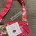 NEW April Cornell Fresh Flowers Printed Apron 100% cotton Super Cute!
