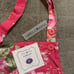 NEW April Cornell Fresh Flowers Printed Apron 100% cotton Super Cute!