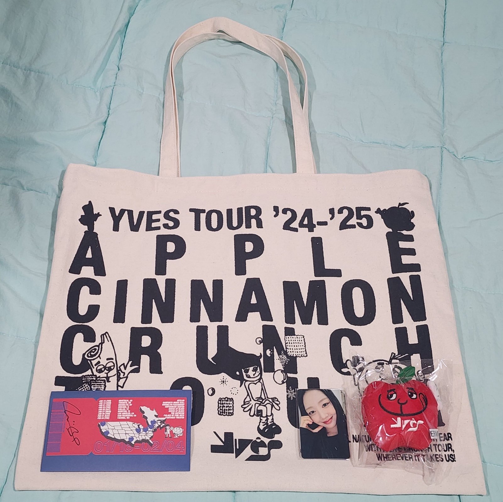 Yves Apple Cinnamon Crunch Tour VIP Merch