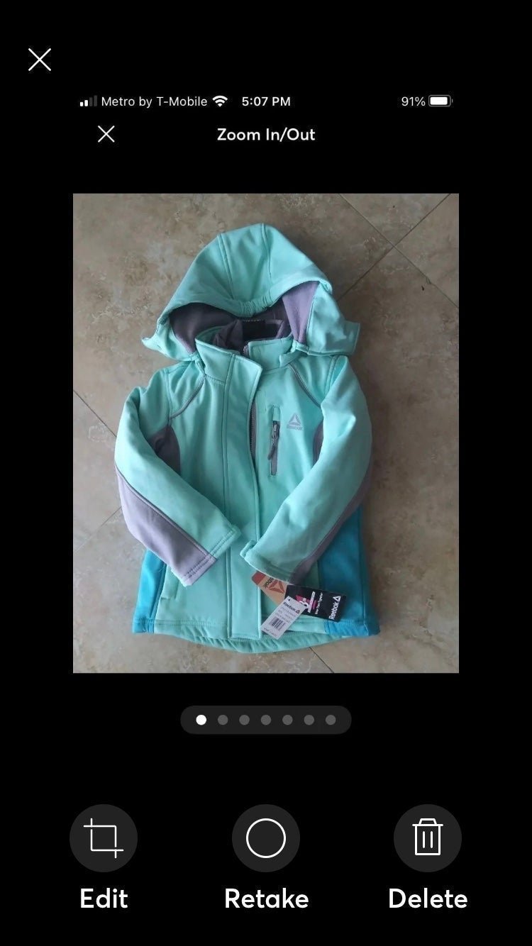 NWT Reebok Ski /winter 3 in 1 Jacket