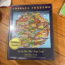 Charles fazzino “Like no other place: Orange county” 1000 piece Puzzle